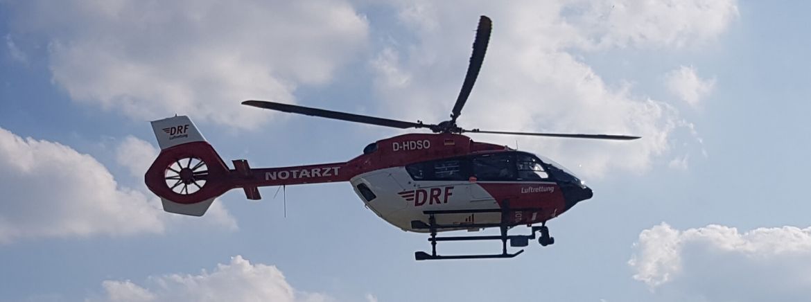 Hubschrauber im Flug